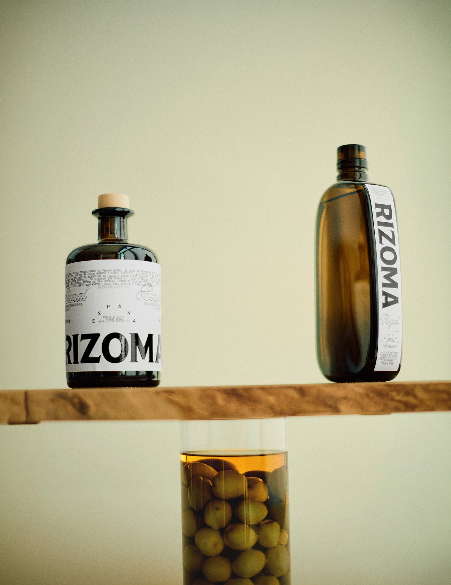 Pack Regalo Rizoma Olive Oil - Picual y Royal 500ml Jaén Andalucía