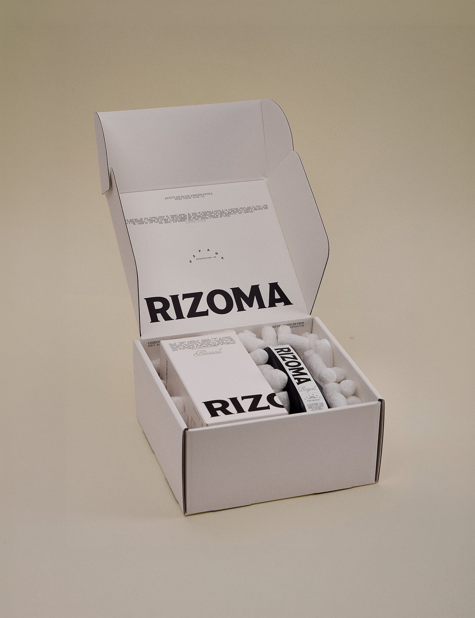Pack Rizoma Picual Royal - aceite de oliva virgen extra regalo premium Jaén